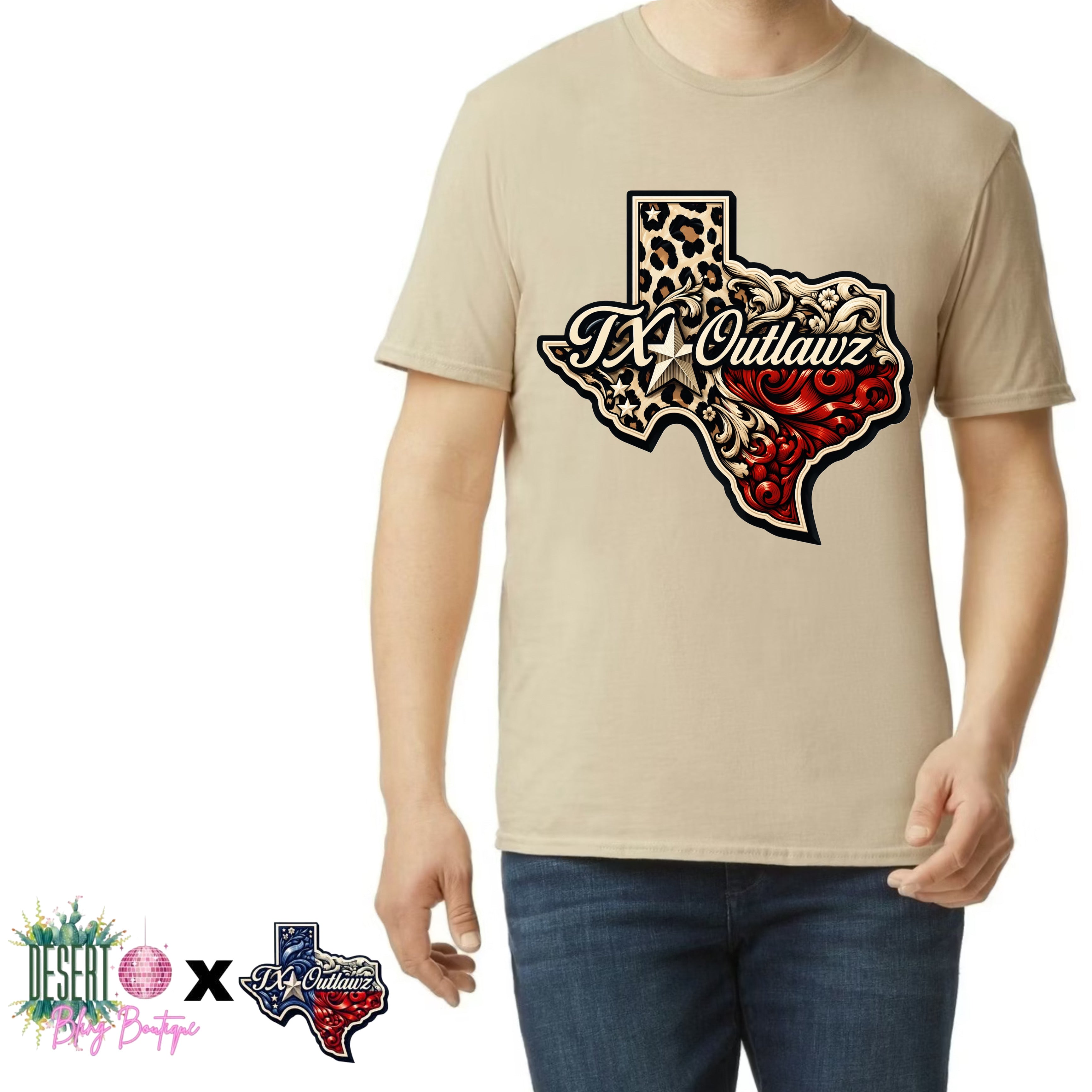 Leopard tx Outlawz tee