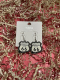 Route 66 earrings